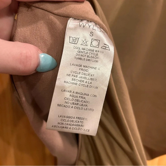 WYLDR Tan Brown Body Suit - Picture 8 of 9